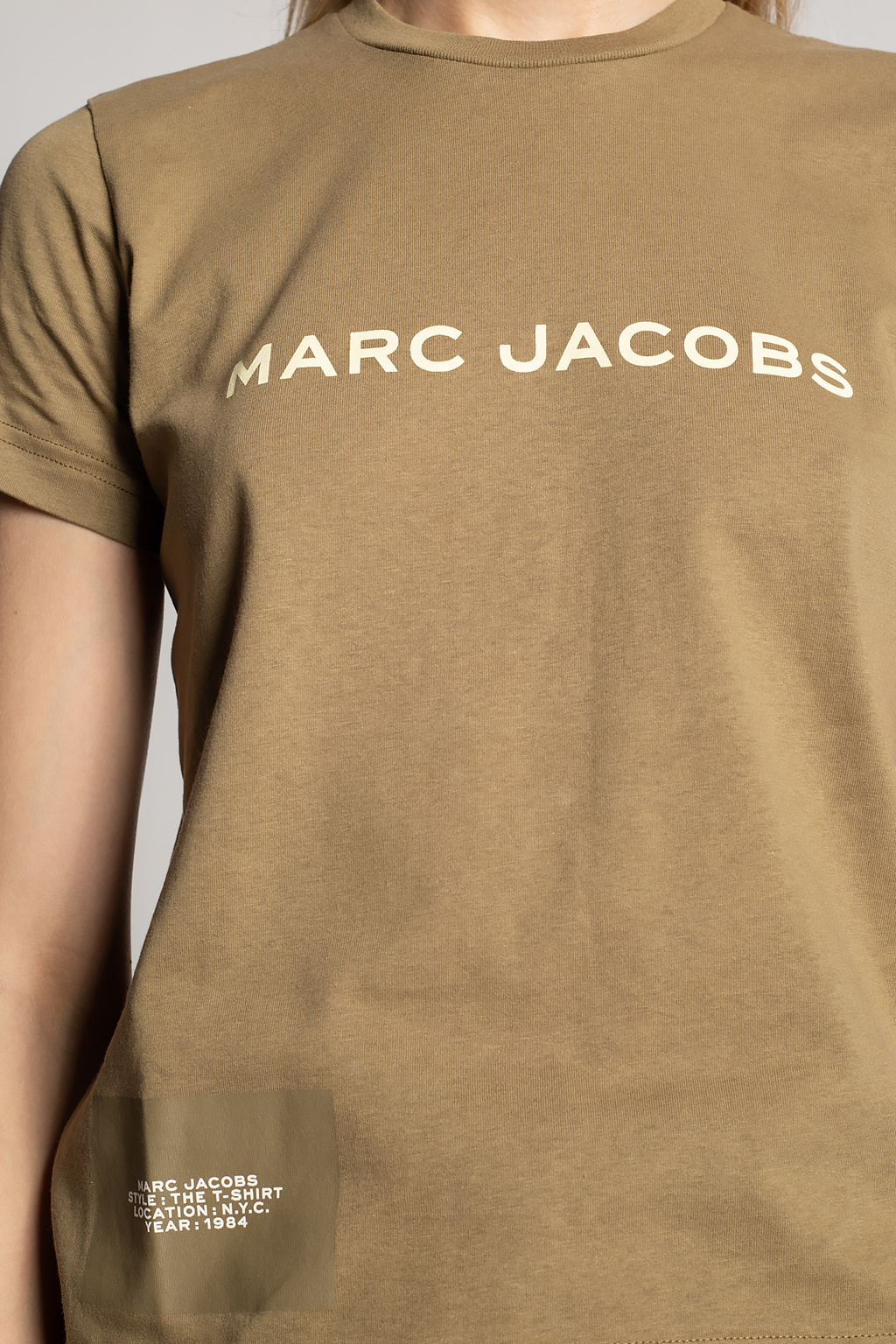 Marc jacobs gold | T-shirt with logo Marc Jacobs